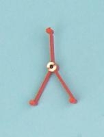 Wellenbock f�r 3 mm Welle / #301-15