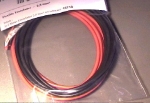 Flexible Einzelader 2,5 mm� , 4 m rot / schwarz