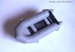Rubber dinghy , 95 x 45 x 15  mm