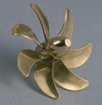 7 Blade Propeller 40 mm M4 right , #179-28