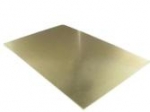 Sheet Brass  500 x 100 x 0.5 mm , 1pc