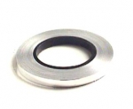 Color Tape 3 mm chrome , 15 meter long , #2003-90