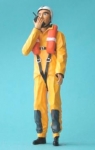 GTM Lifeboat figure with radio , Scale 1:12 / #880-01
