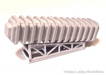 Rocket container , 85 mm , high 25 / 40 mm