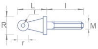 Handrail 6.0 mm / M2.0 , #911-13