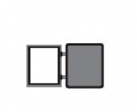 Fenster 5 x 6 mm mit Blende (8 St�ck) /#7-025