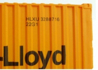 Container Hapag Lloyd orange, 20 Fu  1:100 / #90001