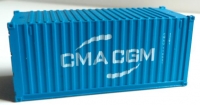 Container CMA GCM blau, 20 Fu  1:100 / #90003