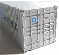 Container MAERSK grau, 20 Fu  1:100 / #90005