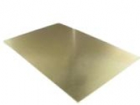 Messing-Blech 200 x 200 x 0,8 mm / #3752-32