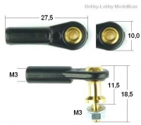 Ball Joint M3 / 3.0 mm , 2 pcs / #5005-41