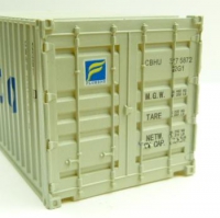 Container COSCO grau, 20 Fu  1:100 / #90017
