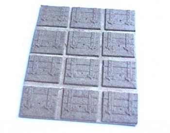 Stückpforten Aus Messing – 10x10 Mm, 10 Stück | Für Modellbau, Miniaturen, DIY