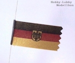 Flag Germany, 1 pc 25 x 40 mm + 1 pc 15 x 30 mm , #1360