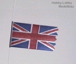 Flag Great Britain , 1 pc 25 x 40 mm + 1 pc 15 x 30 mm , #1363