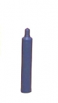 Oxygen gas bottle blue 47.0 x 7.3 mm , 1:33/35 , #810-03