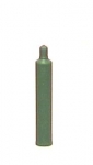 Nitrogen gas bottle green 47.0 x 7.3 mm , 1:33/35 , #810-23
