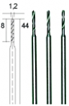 HSS Micro-Spiralbohrer 1,2 mm, #28856