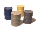 Barrel for oil , 31 x 24 mm , blue , 1:25