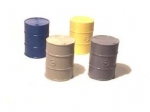 Barrel for oil , 21 x 17 mm , dark grey , 1:33 / 35