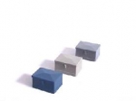 Deckskiste 7 x 6 x 5 mm , blau , 1:100