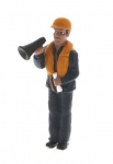 Figur Matrose mit Megaphone 1:25/30 , / #38-375.13