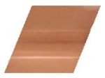 Sheet Copper  500 x 100 x 1,0 mm , 1pc / #572.1,0 (noch 2 x am L