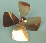 4-Blatt Propeller 40 mm M4 links , #149-06