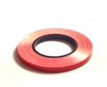 Zierlinenband 3 mm rot , 15 Meter , #2003-20