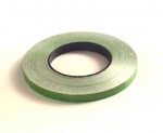 Color Tape 3 mm green , 15 meter long , #2003-42