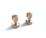 Base brass 16 mm high (2 pcs) , #1300-01