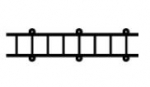 Leiter 4 x 135 mm , 1:100 (2 Stck) /#7-056