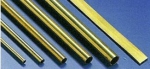 Brass tube 0.8 / 0.4 mm , 1000 mm long