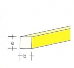 MS Quadrat voll 1,0 x 1,0 mm , 330 mm / #11-02
