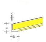 MS Winkel  1,0 x 1,0 mm , 330 mm / #11-52