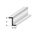 Super Styrene Profile Z-Beam 2.0 x 3.0 mm , 330 mm