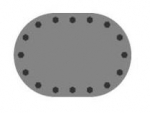 Revisionsdeckel oval 17 x 12 mm (2 Stck) / #7-306