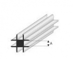 Super Styrene Profile Cross-Connector 1.0 mm , 330 mm