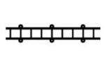 3 x 135 mm ,  1:100 (2 pcs) / #7-057