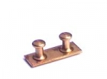 Bollard double , 7 x 12 mm , 2 pcs / #1612-20