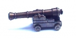 Cannon with gun carriage 50 mm / #1631-03