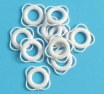 Rescue Ring , 17 x 17 mm , Ring 16 mm (10 pcs) / BF0009