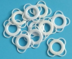 Rescue Ring , 24 x 24 mm , Ring 21 mm (10 pcs) / BF0024