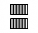 Ventilation bars 13 x 8 mm , 6 pcs / 7-463