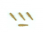 Belaying Pins 10.0 mm Wood dark (10 pcs) , #1020-13