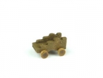 Lafette 16 mm , Kit Wood , 4 pcs / #1080-90