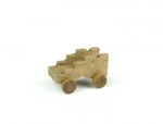 Lafette 19 mm , Kit Wood , 4 pcs / #1080-91