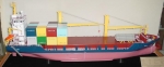 Cargo Frachter , 1000 x 175 x 400 mm , 1:100