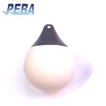 PEBA Rundfender , 38 mm , wei / 38-50021