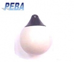 PEBA Fender round , 32 mm , white  / 38-50022